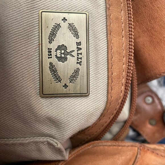 Bally leather shoulder bag , Made in Italy - Picture 8 of 8